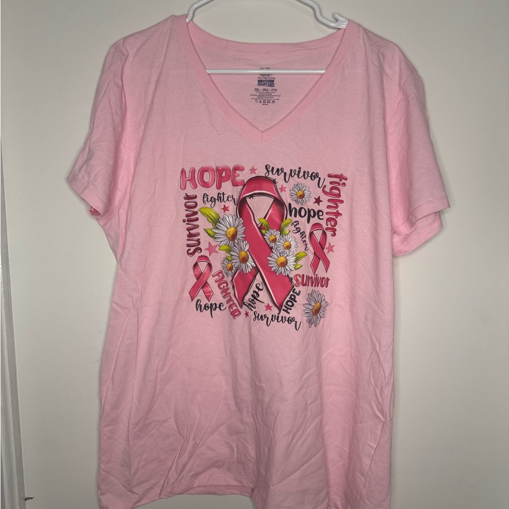 Pink Hope Graphic T-Shirt